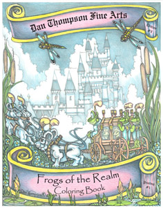 Edition #09 - Frogs of the Realm Coloring Book - Front